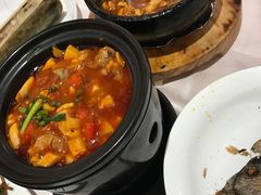 鲜花椒焗牛蛙-粗茶淡饭·汉口公馆(循礼门店)