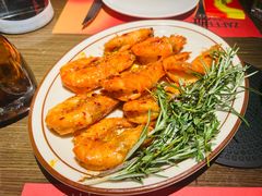 西班牙蒜香油爆虾-ZAFFERANO西班牙海鲜饭(上海首店)