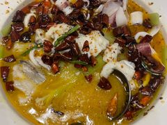 酸菜水煮丝丁鱼小管-临家闽南菜(宝洲路店)