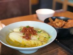 风味干贝蒸娃娃菜-杭百味·大众精选杭帮菜(西湖音乐喷泉店)