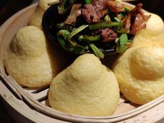 窝窝头配小炒肉-绿茶餐厅(光谷世界城步行街店)