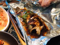 酱烤活鲈鱼-新白鹿餐厅(松江开元地中海店)