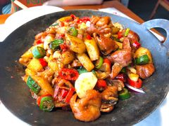 干锅肥肠-孙记驴肉山庄(李桥店)