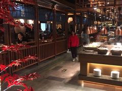 自助取餐区-韩京炭火烤肉自助料理(柯桥万达店)