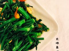 大地鱼炒芥兰心-朱仔记食府(江南大道店)