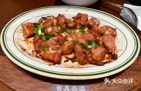 Dry-Braised Garlic Pork Ribs