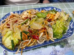 鸡蛋炒河粉-红鼻子桂林米粉(金唐新光界店)