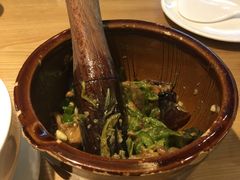皮蛋青椒擂茄子-费大厨辣椒炒肉(皇庭广场店)
