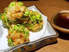 蚕豆玉米虾仁天妇罗-水之惠鲜鱼料理(王府大街店)