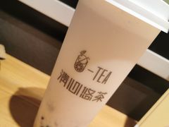 黑糖芋泥鲜牛乳-茶百道(柏威年店)
