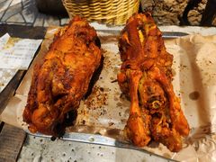 窑烤大鸡架-破瓦寒窑·地摊烤羊排