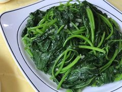 蒜蓉炒番薯叶-老字号蛇口德记烧腊饭店·海鲜加工