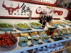 自助调料区-食潮汕头鲜牛馆(望京保利店)