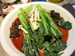 豆豉油麦菜-新白鹿餐厅(金鹰新街口店)