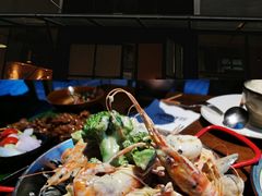 手抓海鲜蒜香奶油味-仓库南洋海鲜小排档(柳河路店)