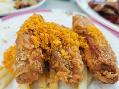 蒜香鸡中翅-东鑫记港式茶餐厅(南京东路店)