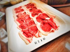 手切鲜羊上脑-竹叶涮肉坊(总店)
