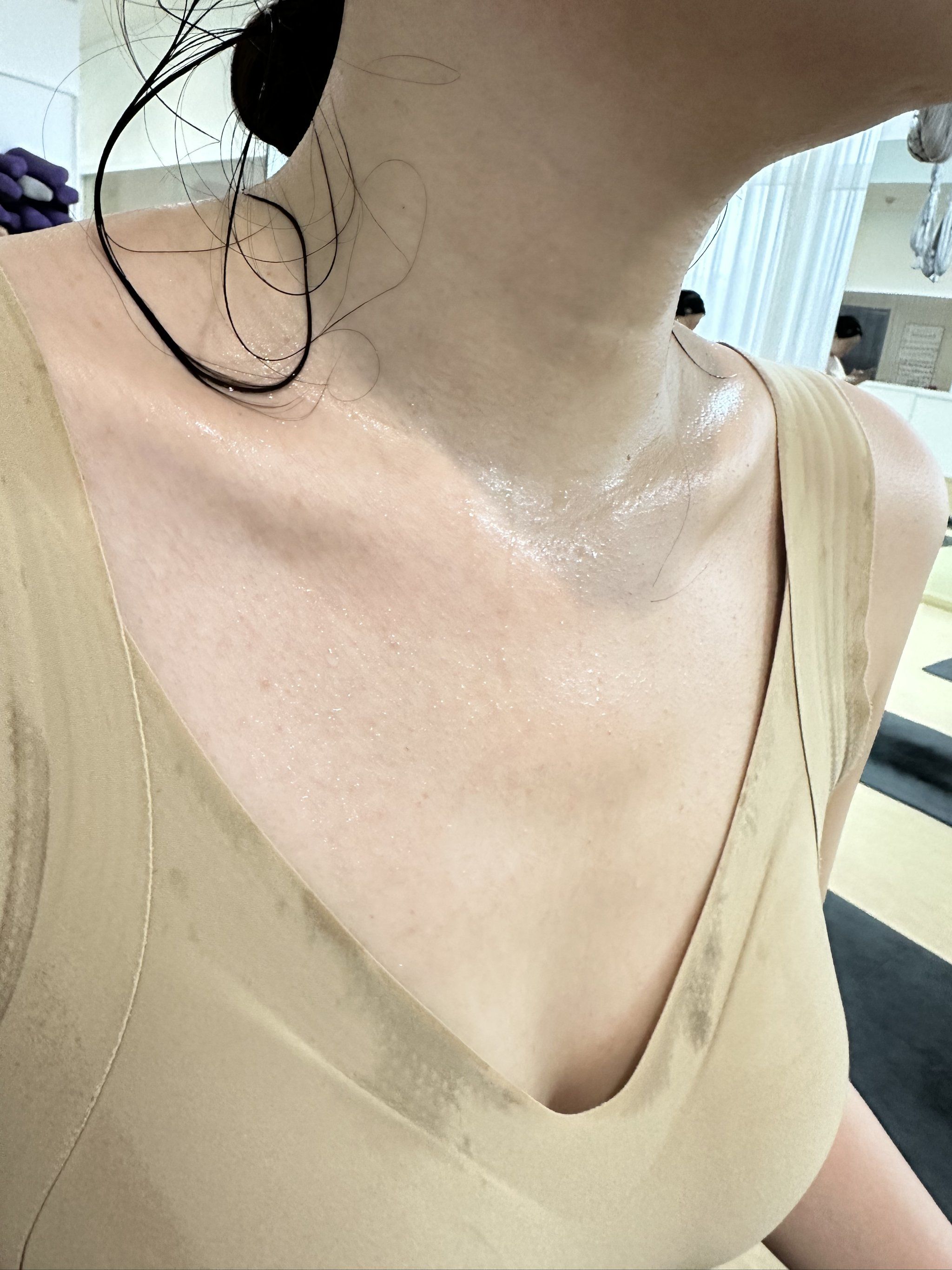 出汗也能这么美!