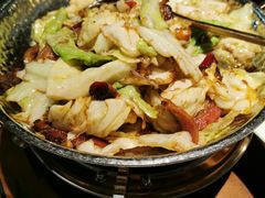 干锅手撕包心菜-望湘园·洞庭渔宴(浦江欢乐颂店)