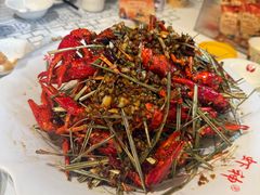 香草干煸王龙虾-於氏虾神(盱眙总店)