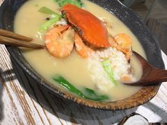 膏蟹泡饭-十面欢腾·海鲜面·台式Bistro(长乐路店)