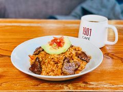 鳄梨黑椒牛肉炒饭-1901 Cafe(西四店)