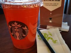 冰摇桃桃乌龙茶-星巴克(无锡高铁站店)