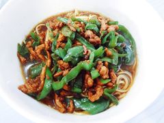 青椒肉丝盖浇面-花园茶楼(兴城西路店)