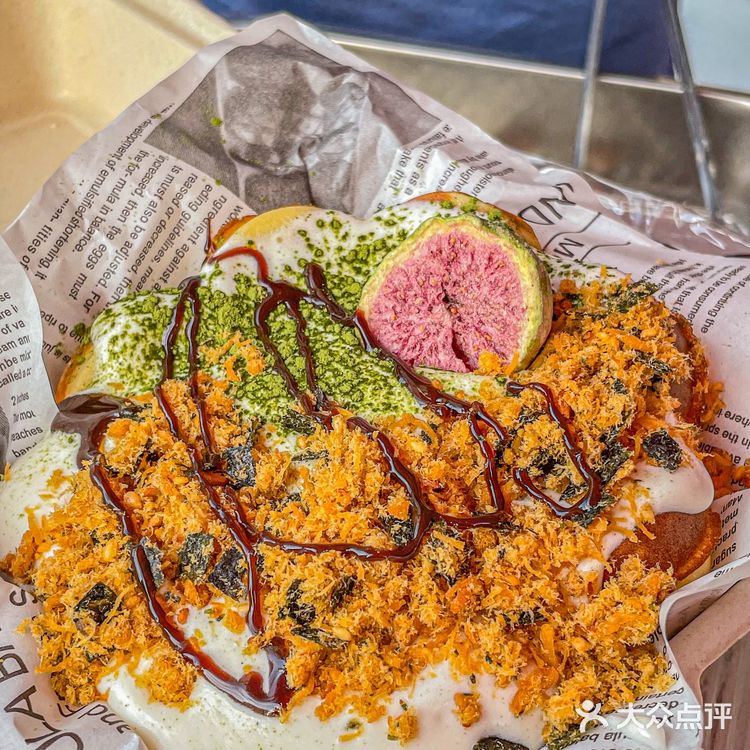 清远探店 | 首家奶油华夫饼小摊颜值高学生价