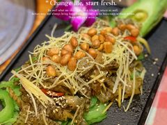 凉瓜拌鱼皮-龙桥私厨·姜花菊花过桥鱼·顺德菜(容桂店)