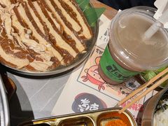 -草家酱蟹炭火烤肉店(珲春南路一店)