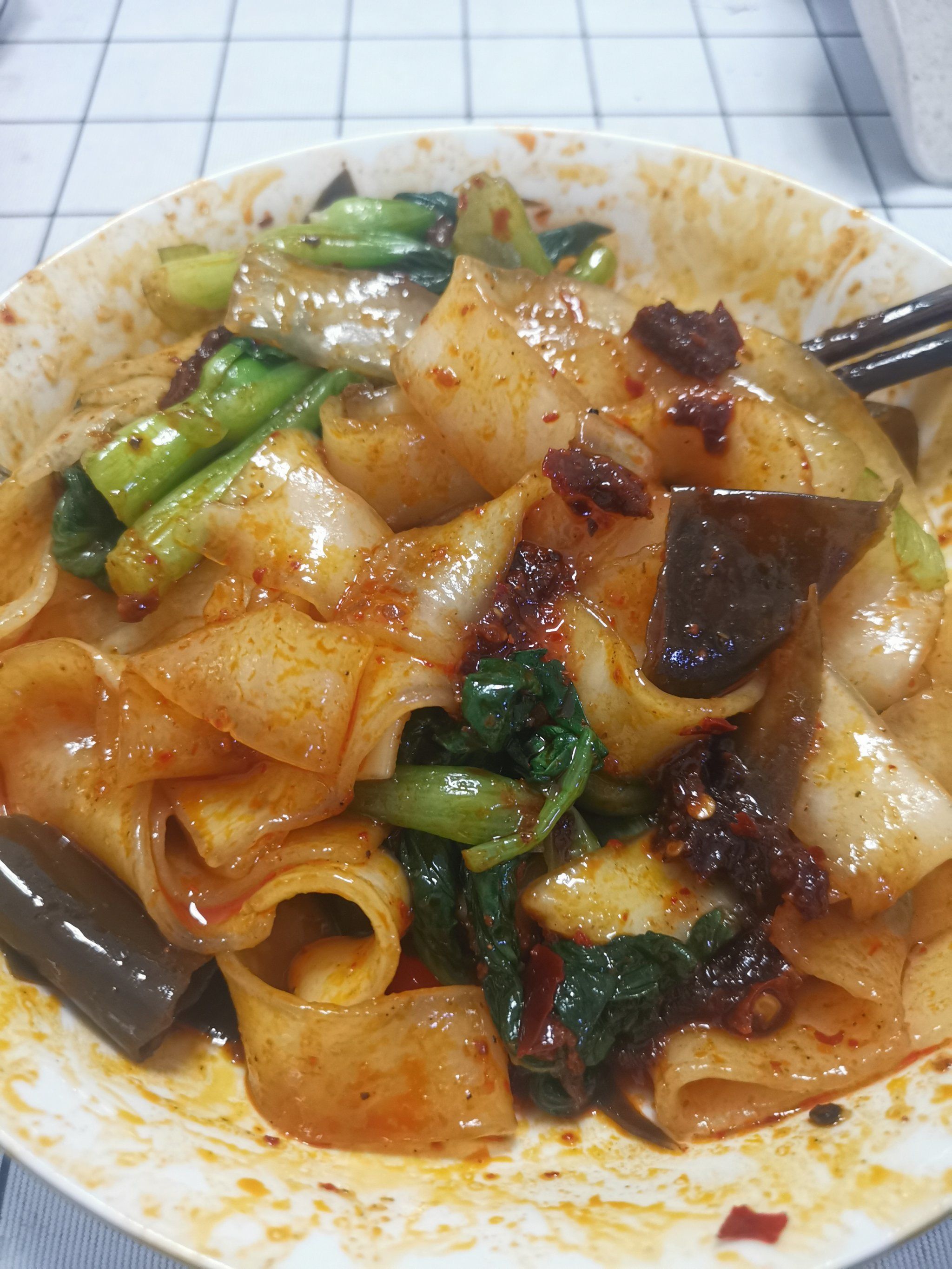 自制甘肃张掖麻辣粉