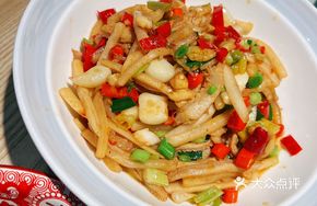 Spicy Pickled Radish Stir-fried Beef Tripe