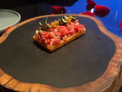 和牛肉塔塔-wann lounge 低温慢煮牛排·清吧