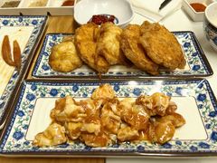 鸡蛋炸馒头片-大槐树烤肉馆