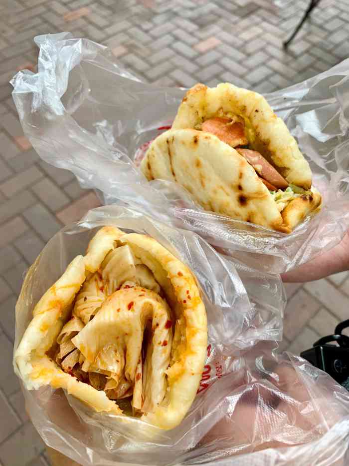 豫小七灌汤烧饼(金水金街店)-"新店开业路过去的位置:从万达酒店那个