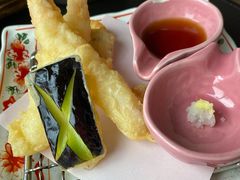 天妇罗野菜海老-花潮料理艺食馆(成都万象城店)