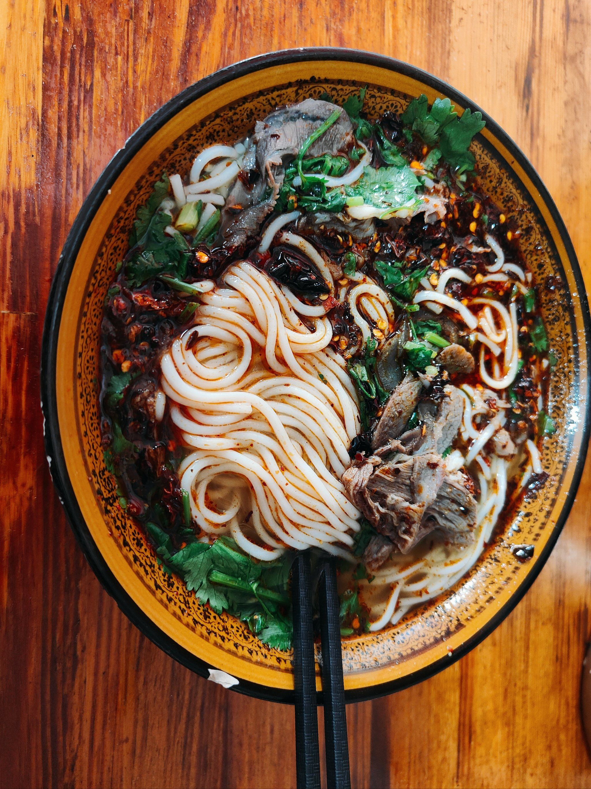 谁不爱热气腾腾♨️的羊肉粉啊