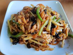 鱼香肉丝-大石磨农家宴