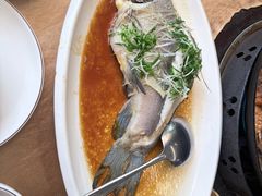 清蒸丁桂鱼-庆丰农庄·团建·农家菜(大浪店)