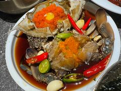 -草家酱蟹炭火烤肉店(珲春南路二店)