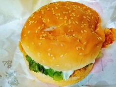 香辣鸡腿堡-兄弟鸡排.芋泥香酥鸭(淮海街店)