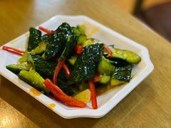 凉拌黄瓜-台北楚楚园馅饼粥(虹桥南丰城店)