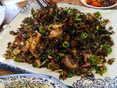 盐菜回锅肉-土桥手掌鸡·26年灌县老味道(都江堰店)