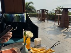 -日落吧·海景咖啡厅·餐酒吧·鸡尾酒·下午茶·乐队表演·浪漫夕阳·三亚文华东方酒店