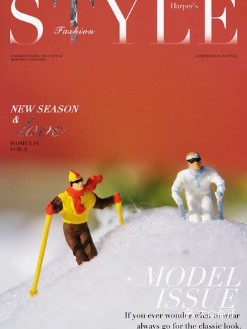 为了冬奥，来组微距滑雪