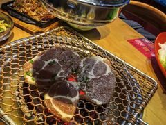 烤猪梅花肉-老炉家木炭烤肉(长江国际店)