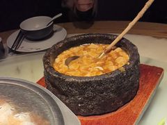 石锅鸡汤豆腐-绿茶餐厅(西单老佛爷店)