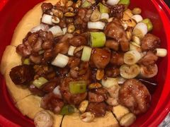披萨宫保鸡丁-大鸭梨烤鸭(金色漫香店)