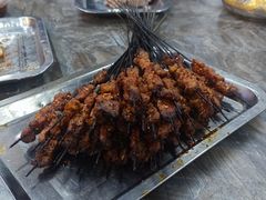 羊肉串-夏都地标马一刀烤肉美食城